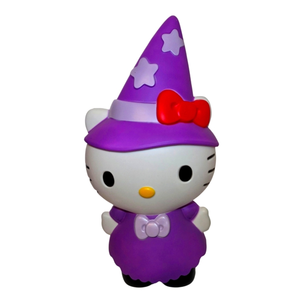 Hello Kitty Purple Halloween Witch Indoor/Outdoor Light Up Deco 22 Inch